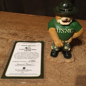 HAMILTON COLLECTION USMC "ATTITUDE ADJUSTMENT" USMC BARKING ORDERS